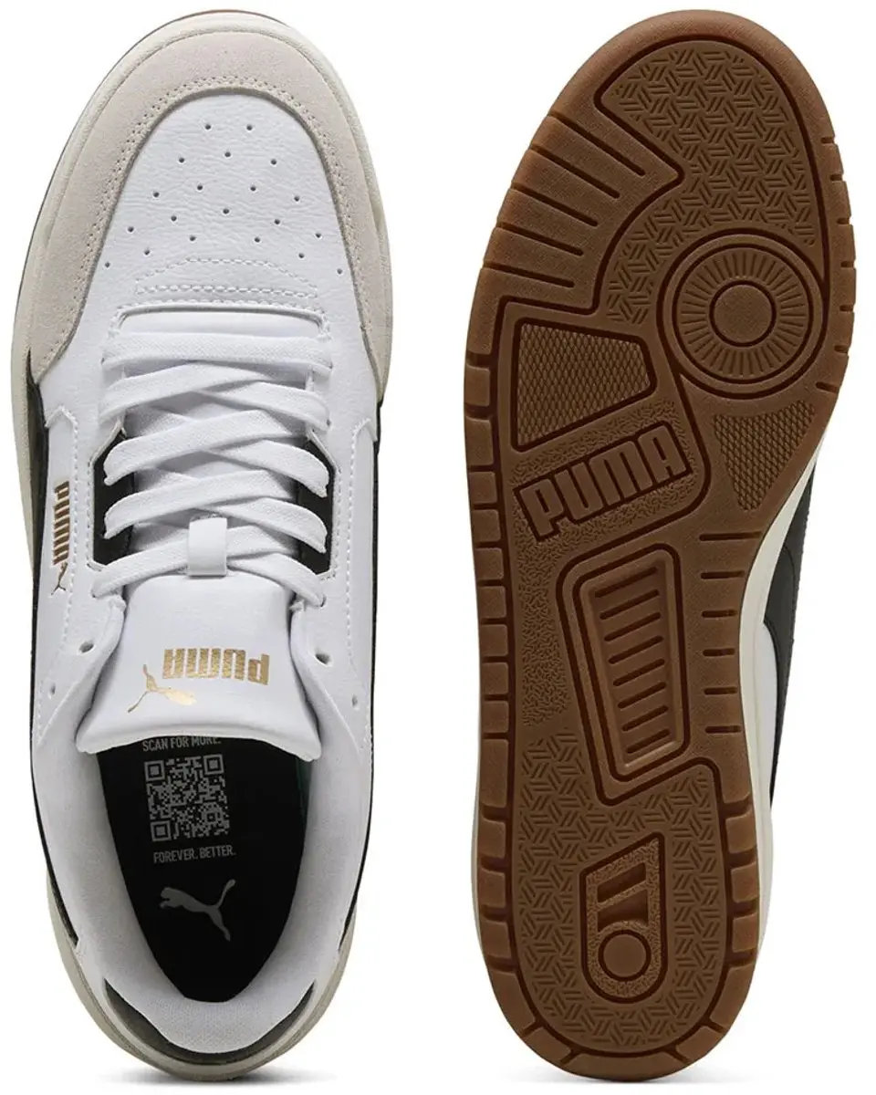 PUMA Shuffle Downtown OG Unisex Sneakers - Wit/Zwart/Grijs
