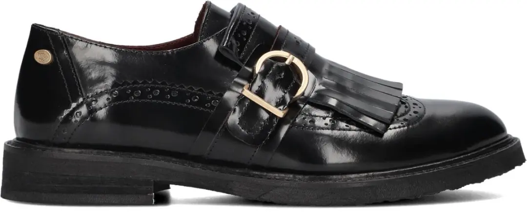 Fred De La Bretoniere Paris Groove Loafers Dames - Instappers - Zwart - Maat 38