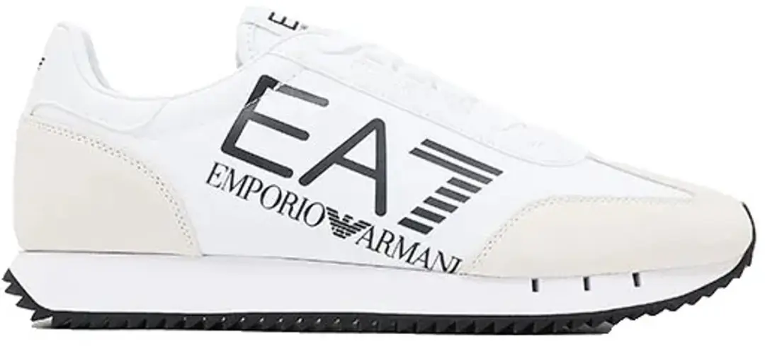 Ea7 Emporio Armani Black&white Vintage Schoenen Wit EU 42 2/3