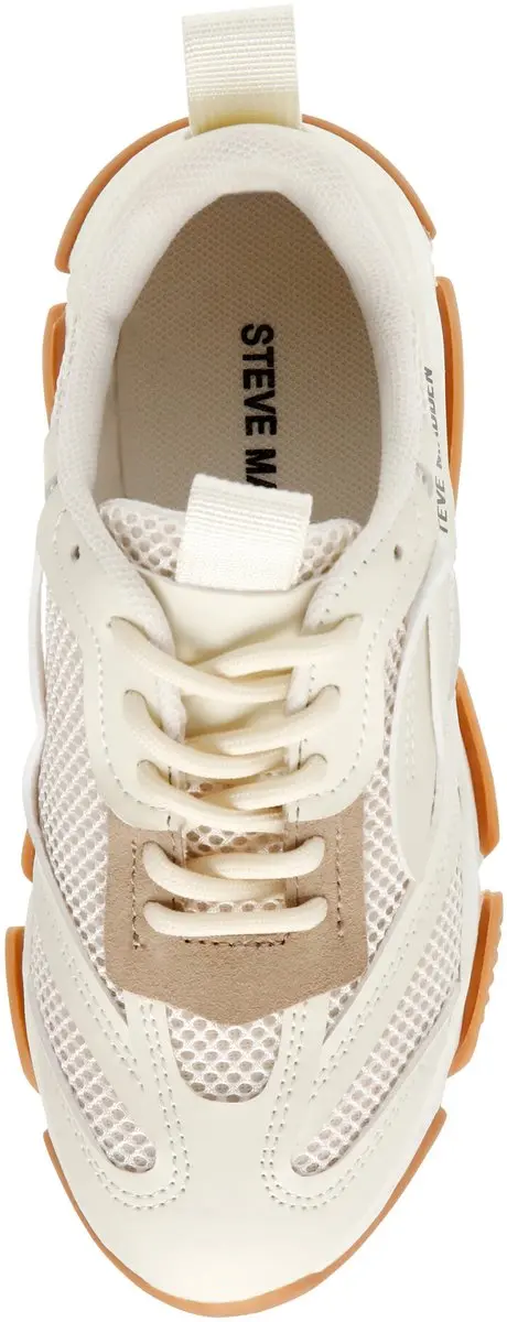 Steve Madden Jpossession Lage Sneakers 35 - Beige - afbeelding 2 van 6