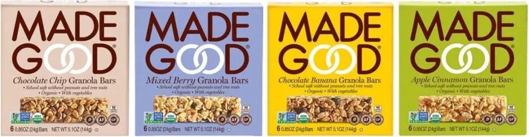 MadeGood Granola Choco Chip - 48 Repen (8x6x24g) - afbeelding 6 van 6