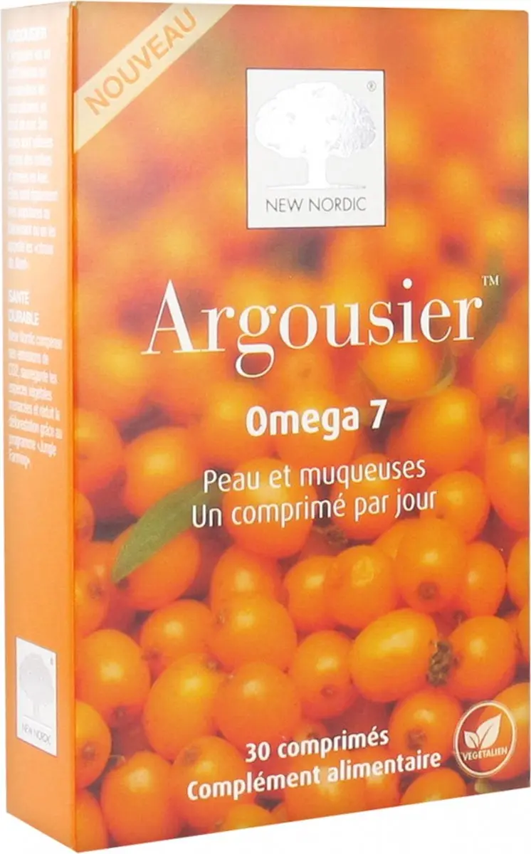 New Nordic Duindoorn Omega 7 Huid en Slijmvliezen 30 Tabletten
