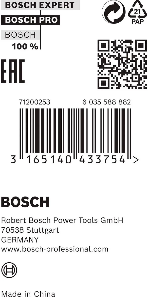 Bosch Professional Reduceerring ASGAT 24 30mm - Metaal