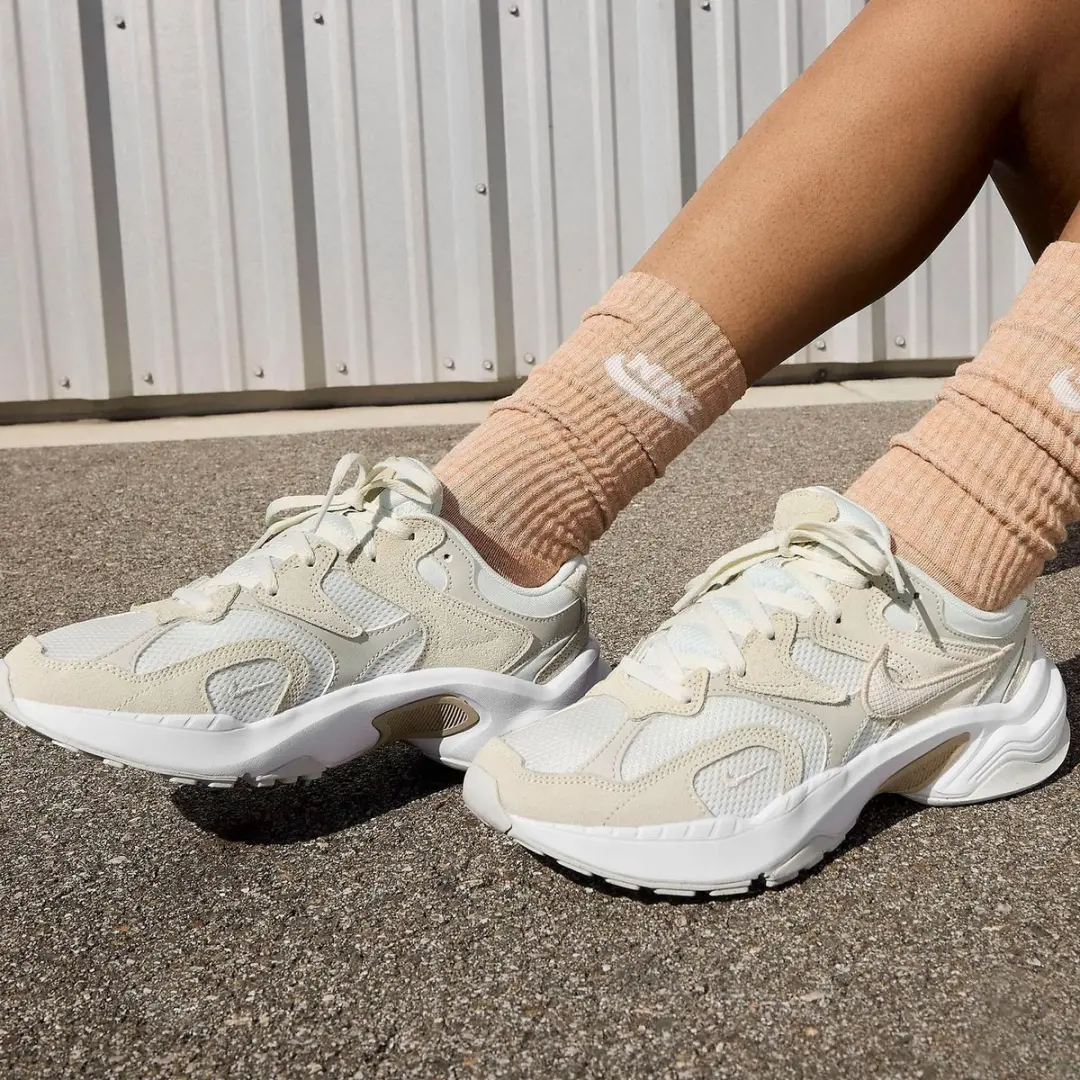 Nike AL8 Sneakers Dames 40.5 - Crème - afbeelding 3 van 6