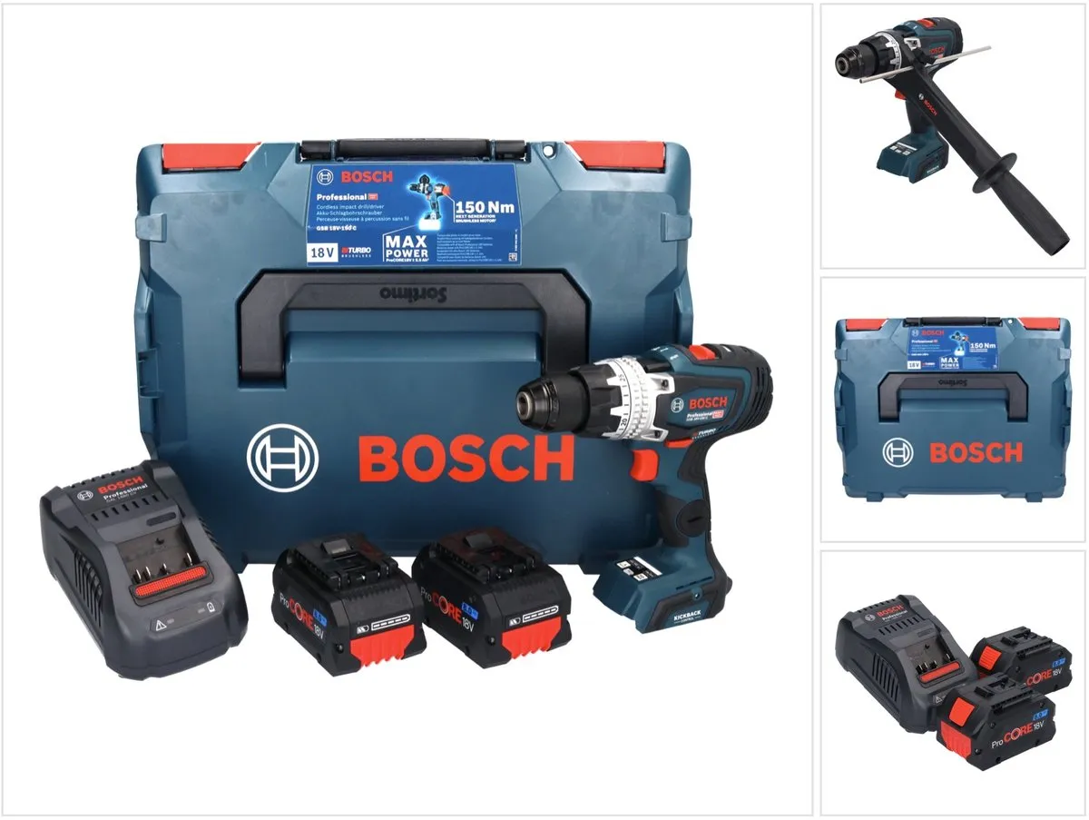Bosch Professional GSB 18V-150 C Schroefklopboormachine