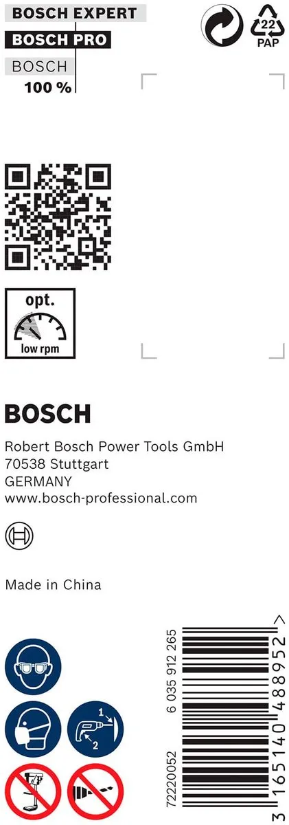 Bosch Professional Slangenboor 28x600mm - Hout