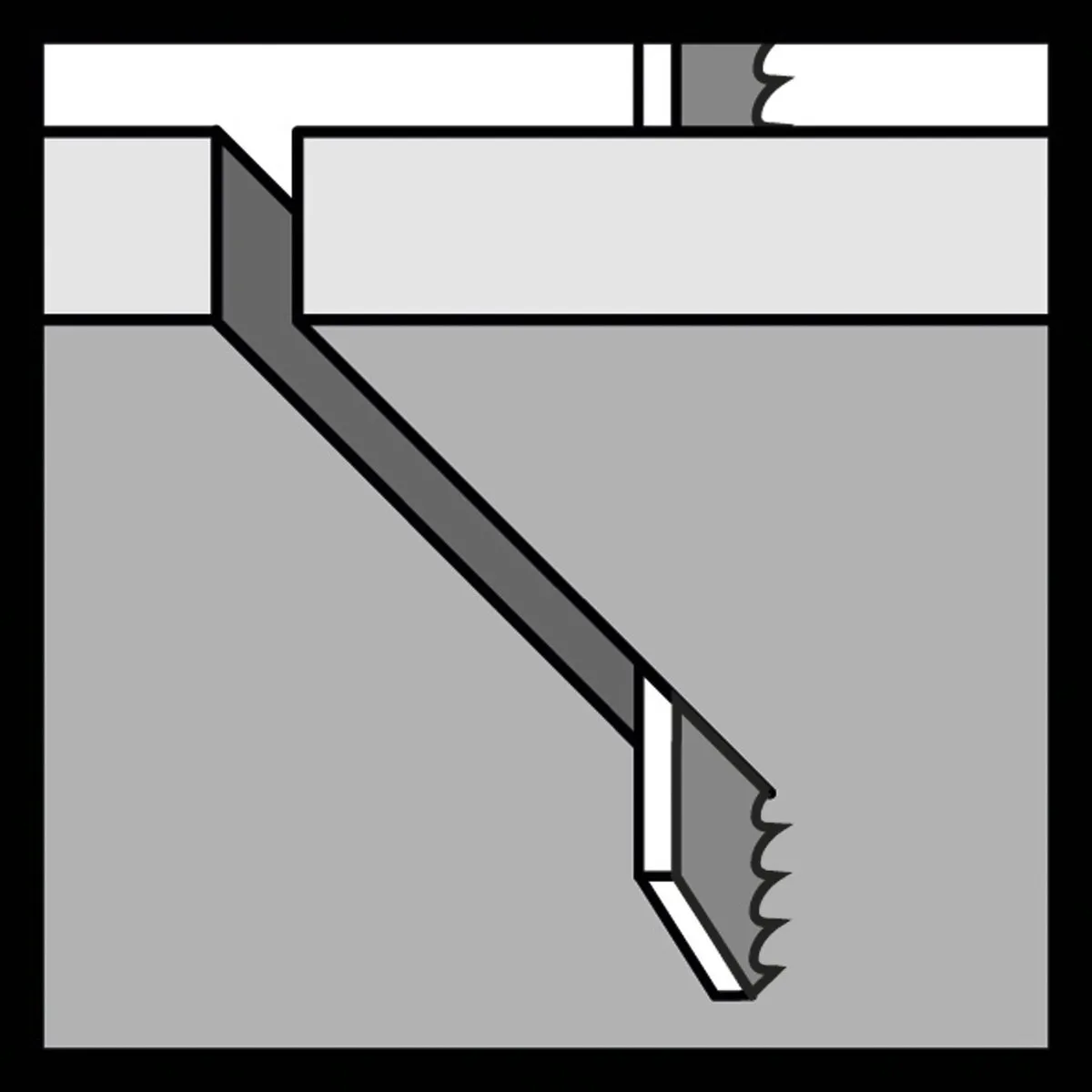 Bosch Professional Decoupeerzaagblad T101B 25 - Hout