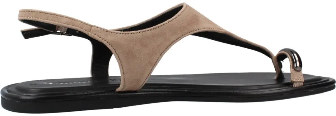 Tamaris Dames Sandalen 38 - Taupe - afbeelding 2 van 6