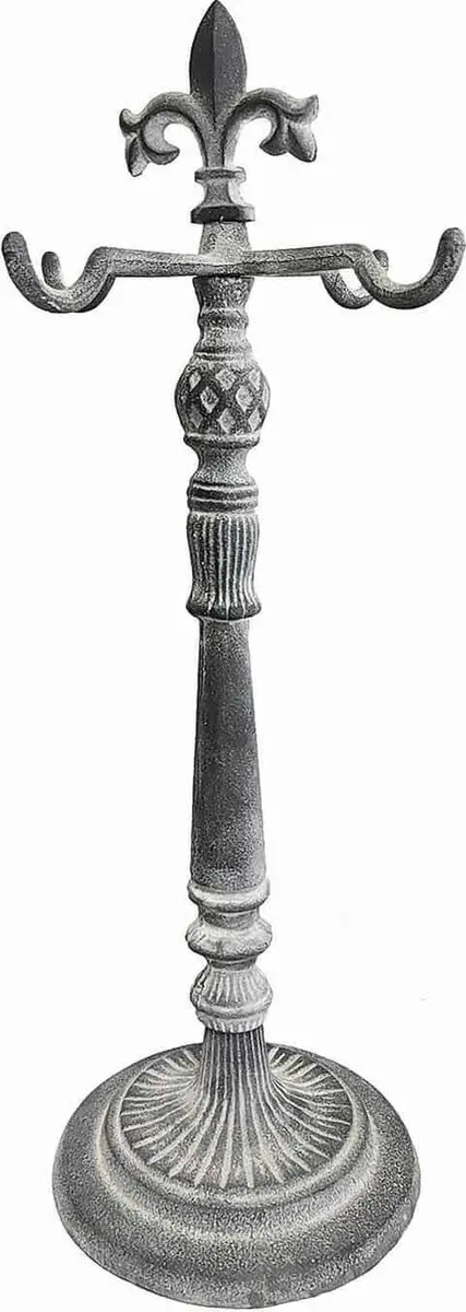 Loberon Kranshouder Antwan 24,5cm - Antiekgrijs - afbeelding 5 van 6