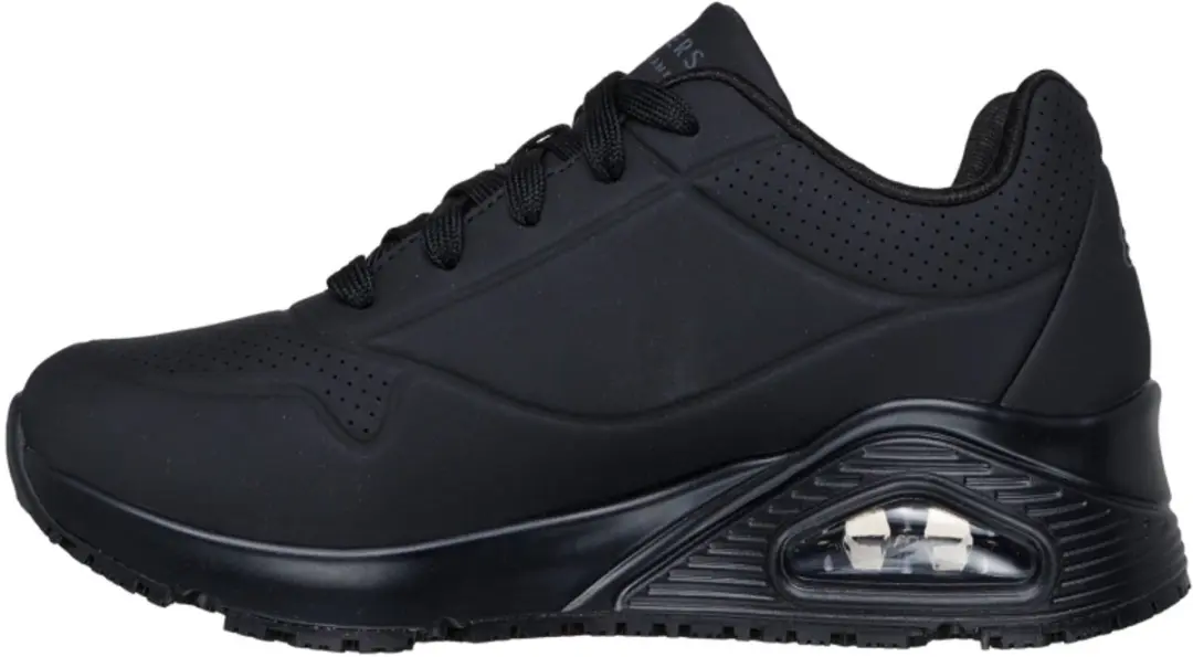 Skechers Uno SR Werkschoenen - Zwart