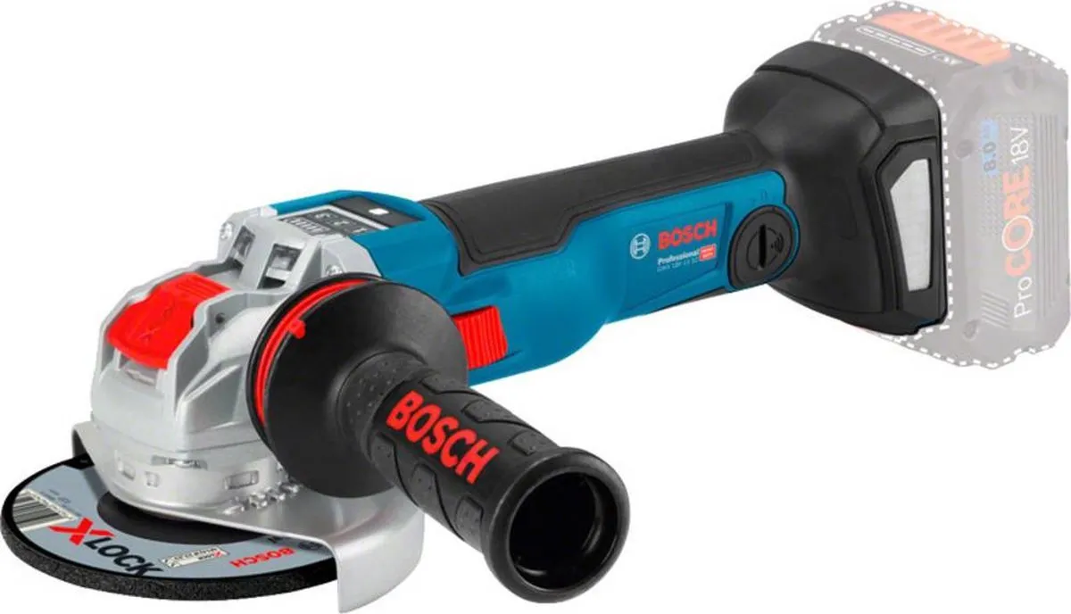 Bosch Professional GWX 18V-10 SC Haakse Slijper 125mm X-LOCK - 06017B0400 - afbeelding 6 van 6