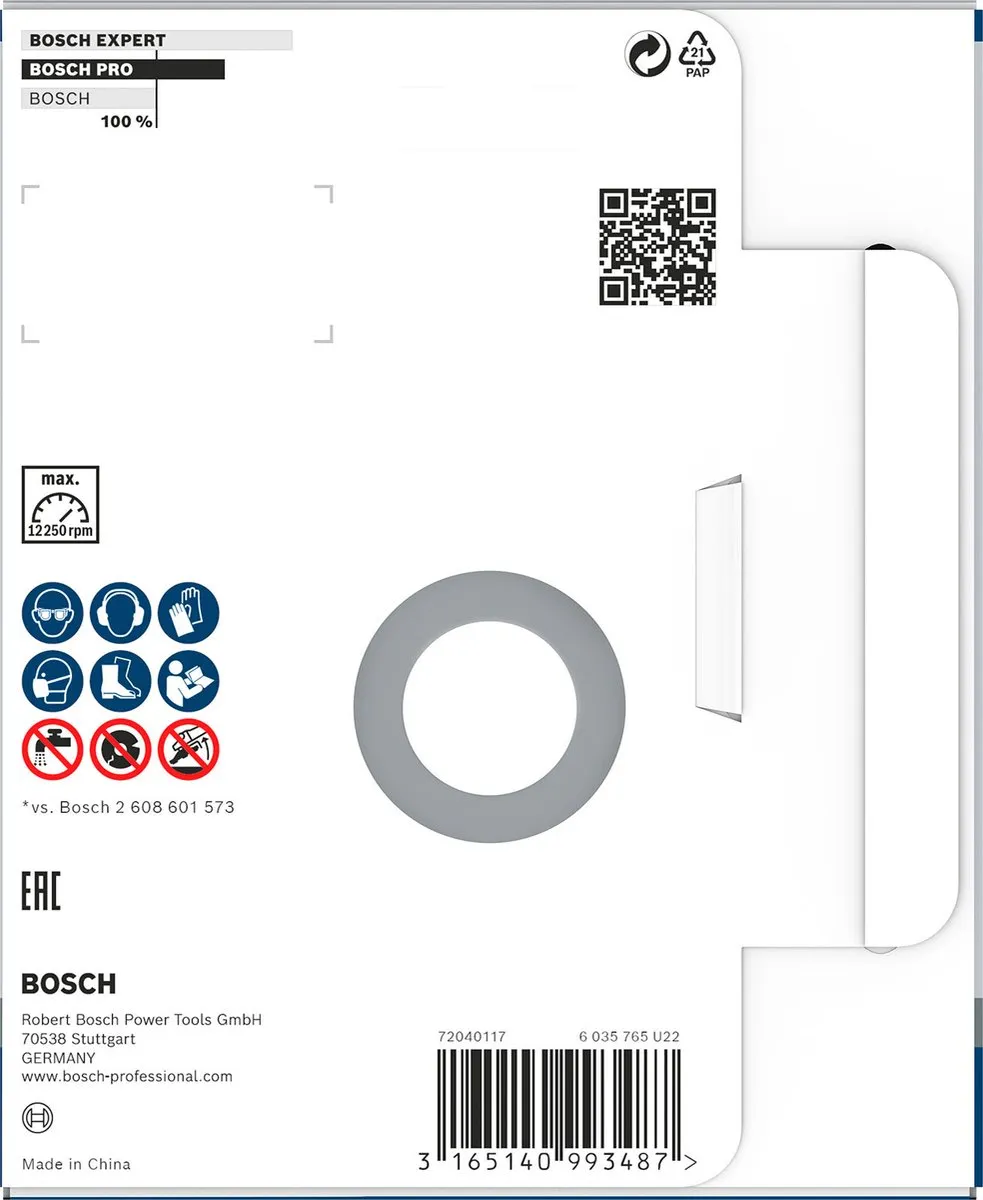 Bosch Professional PRO Betonschuurkop 125mm - 22.23mm As