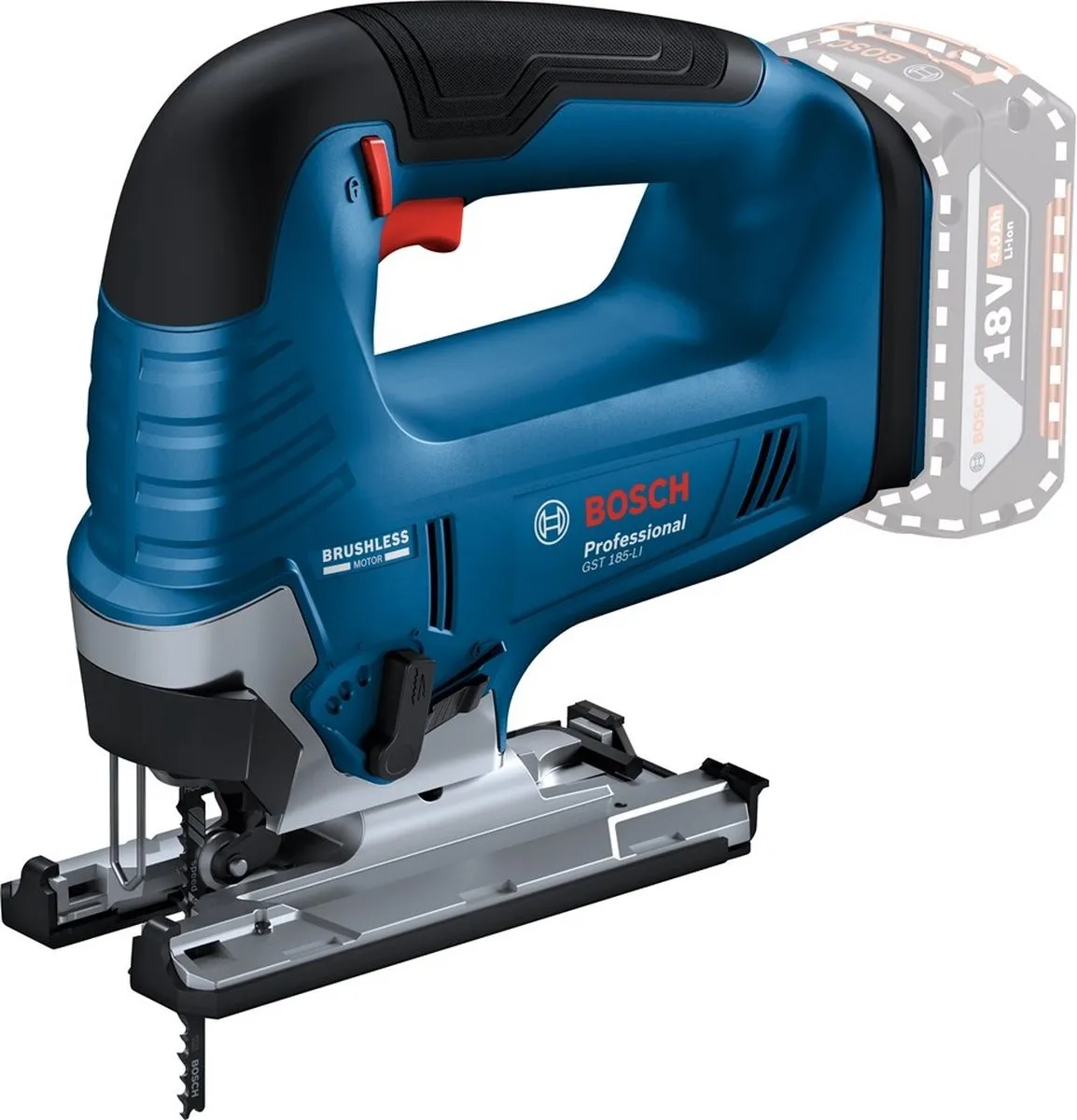 Bosch Professional GST 18V-125 B Decoupeerzaag - 3500 r/min