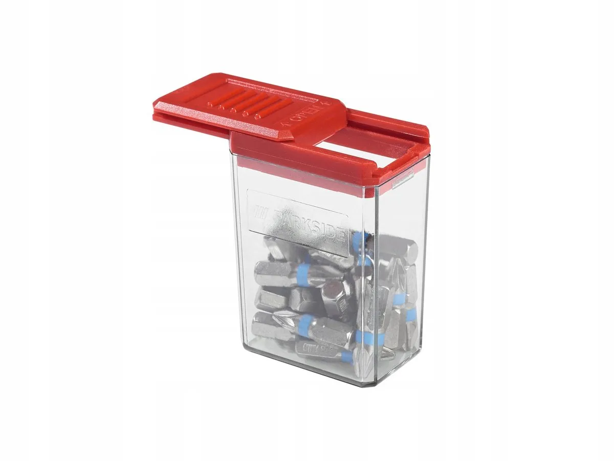 Parkside PZ2 Bitset 25mm 20 Stuks 1/4" Staal S2