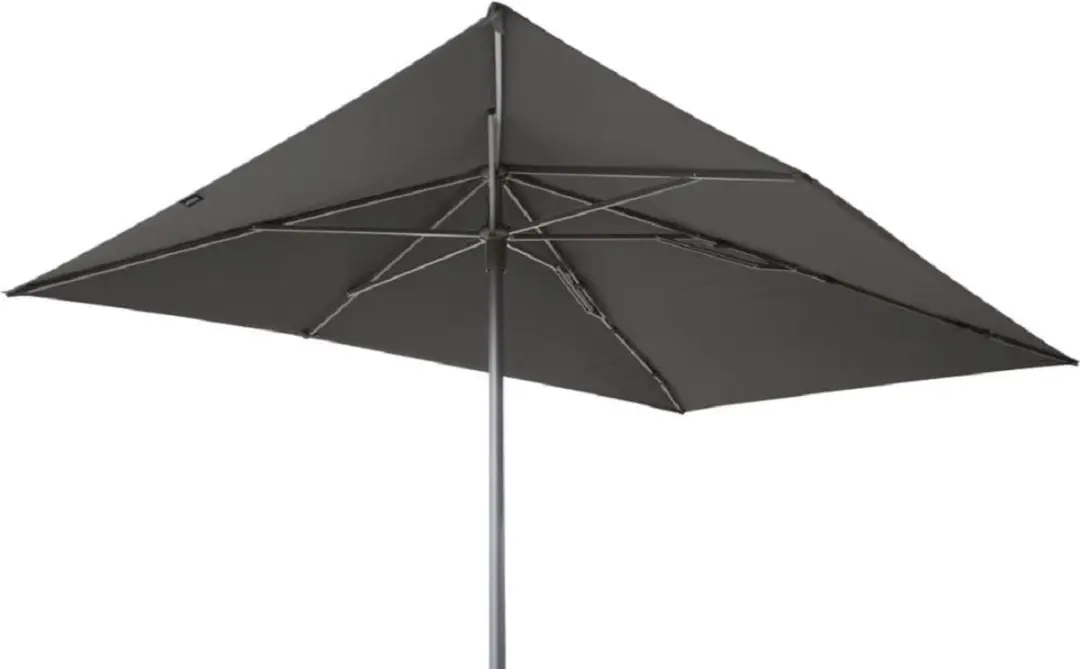 Madison Asymmetrische Sideway Parasol 360x220cm - Grijs - afbeelding 3 van 6