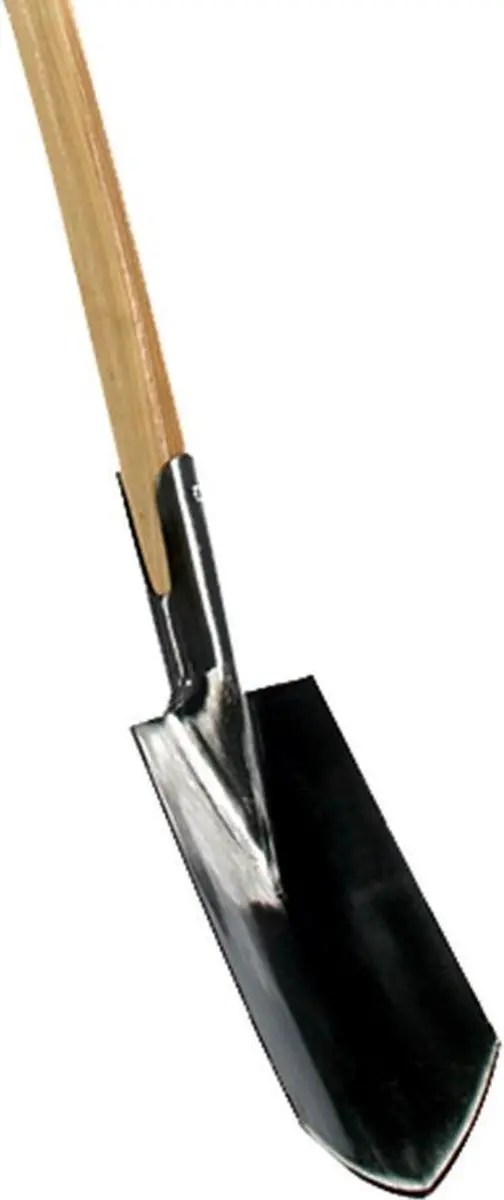 Talen Tools Spade met opstapje - Essenhouten steel 90cm - Blank gepolijst - afbeelding 3 van 3