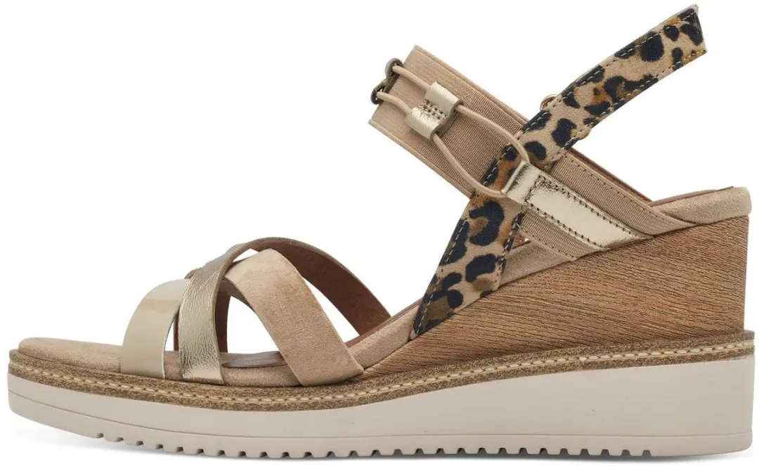 Tamaris Dames Sandalen 37 - Beige - afbeelding 6 van 6