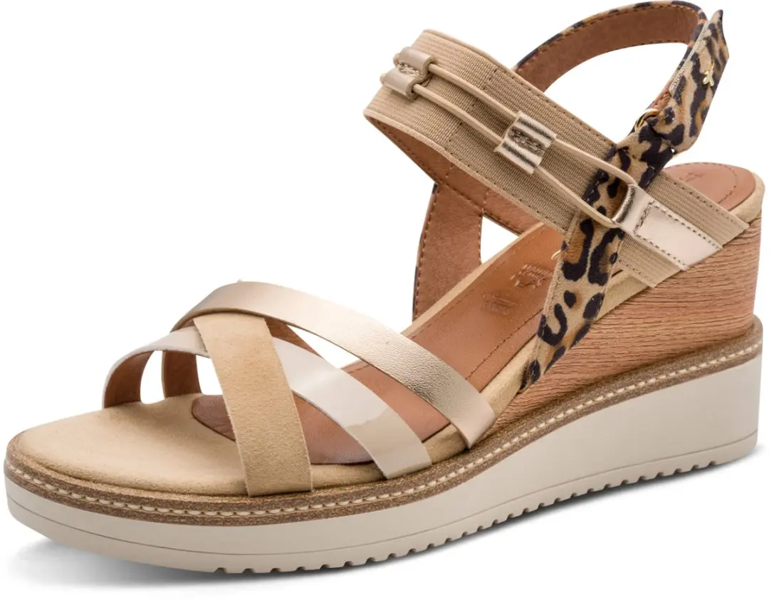 Tamaris Dames Sandalen 37 - Beige - afbeelding 5 van 6