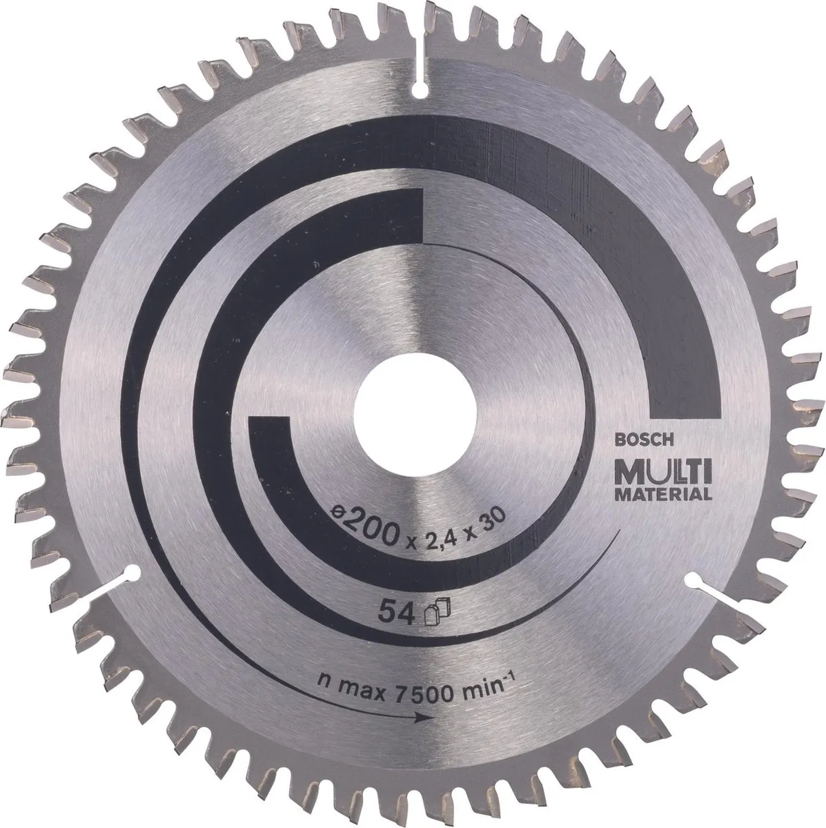Bosch Professional Cirkelzaagblad CIRKZB MULTI 200X30X2,4 54T TR-F