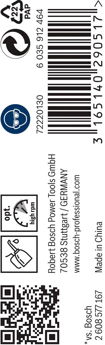 Bosch Professional ST. LINE 2.0 HSS-G Metaalboren 10 Stuks