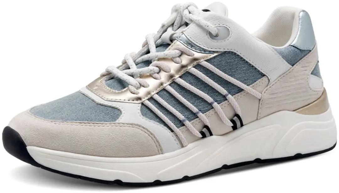 Tamaris 107314 Dames Sneakers - Blauw - afbeelding 2 van 6