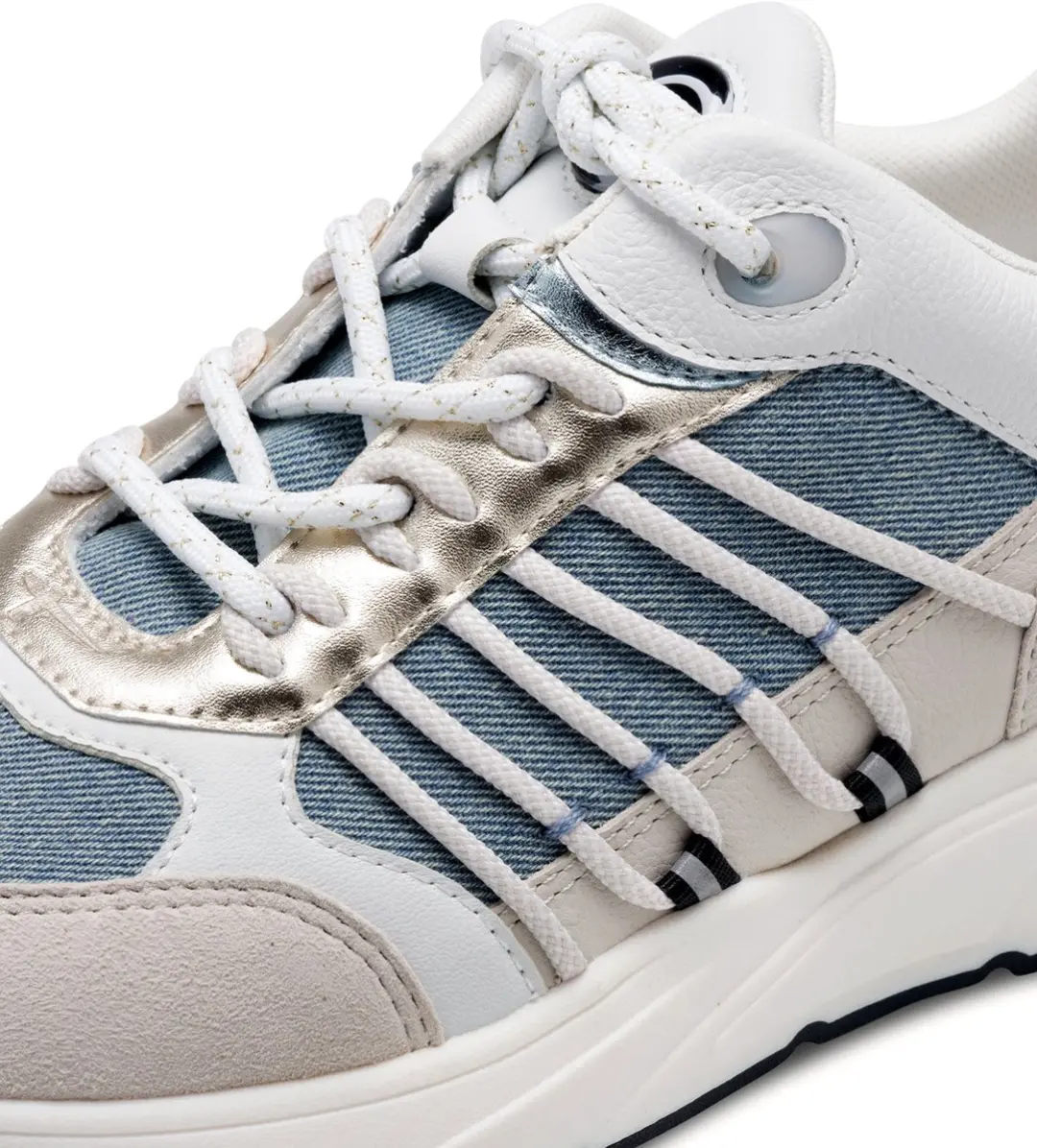 Tamaris 107314 Dames Sneakers - Blauw - afbeelding 6 van 6