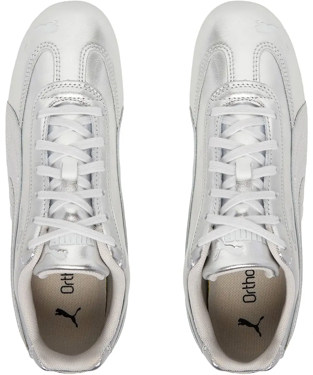 Leren sneakers Speedcat Silver
