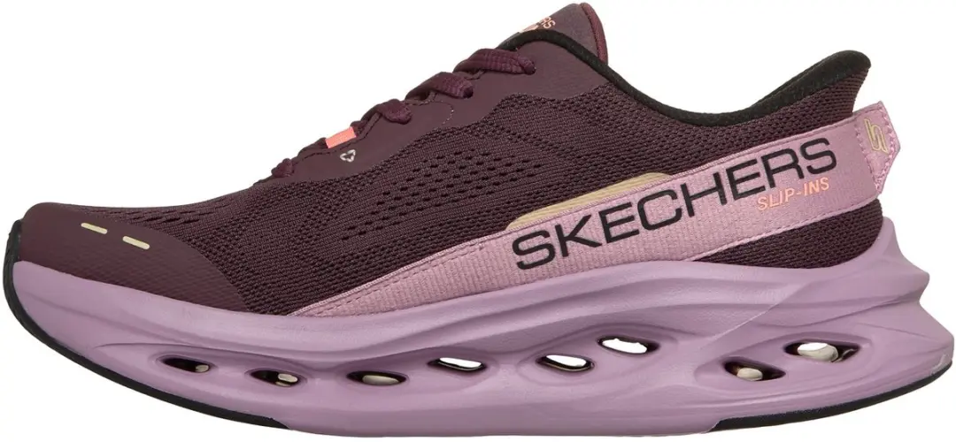 Skechers Max Cushioning Glide-Step Caledonia Dames Sneakers - Bordeaux - EU 40 - afbeelding 3 van 5