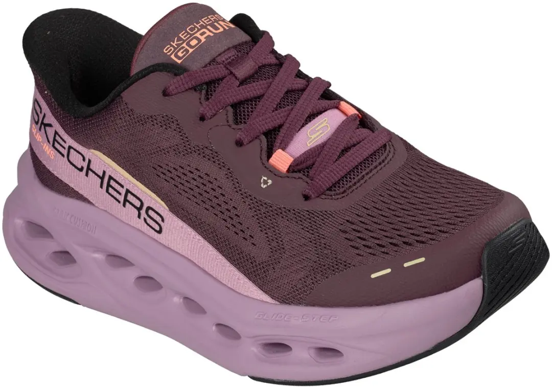 Skechers Max Cushioning Glide-Step Caledonia Dames Sneakers - Bordeaux - EU 40 - afbeelding 5 van 5
