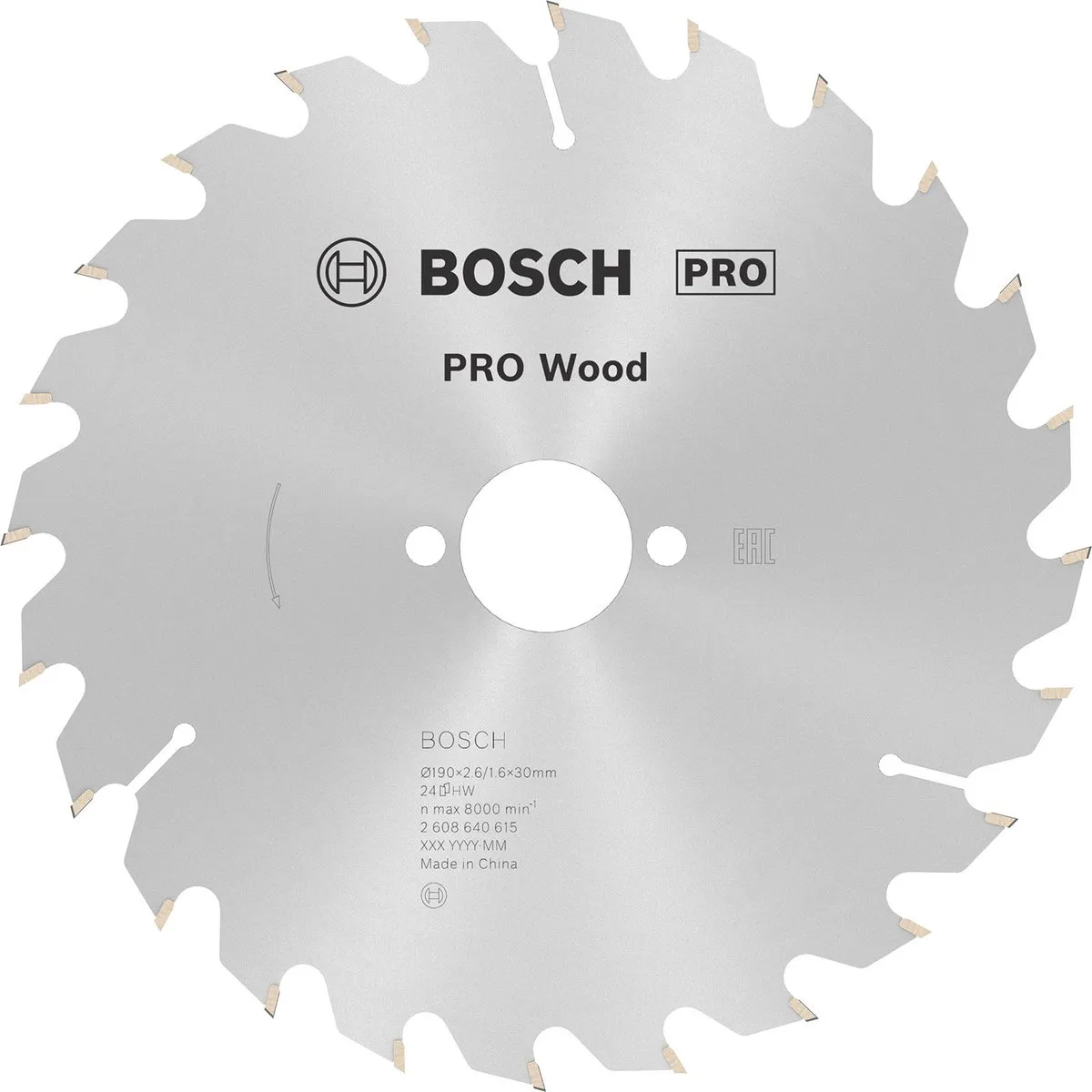 Bosch Professional Cirkelzaagblad Optiline 190mm