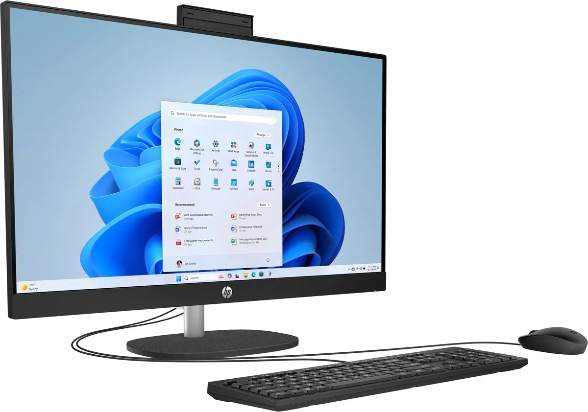 HP 27-cr2670nd All-in-One PC 27" FHD - 16GB RAM 512GB SSD - Zwart