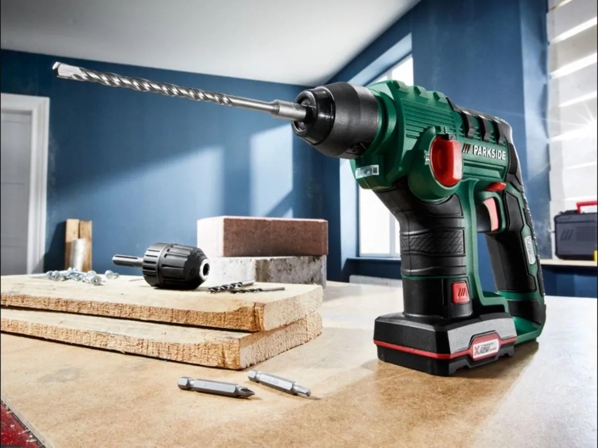 PARKSIDE Accu-boorhamer 12V - 10mm Beton - afbeelding 6 van 6