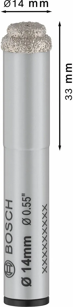 Bosch Professional Ceramic Dry Diamantboor 14x33x13mm
