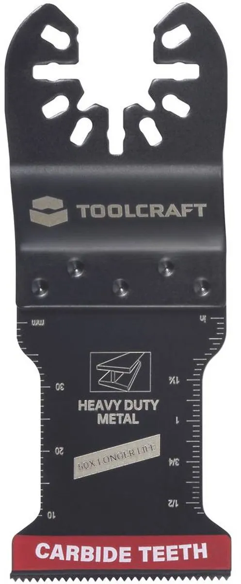 TOOLCRAFT TO-10283181 Carbide Multitool Accessoires - 34mm - 3 Stuks