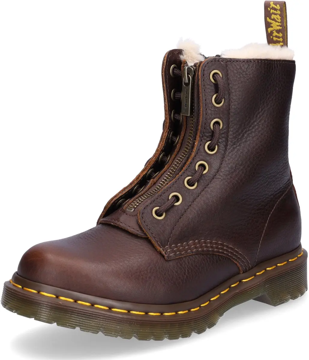 Dr. Martens dameslaars donkerbruin