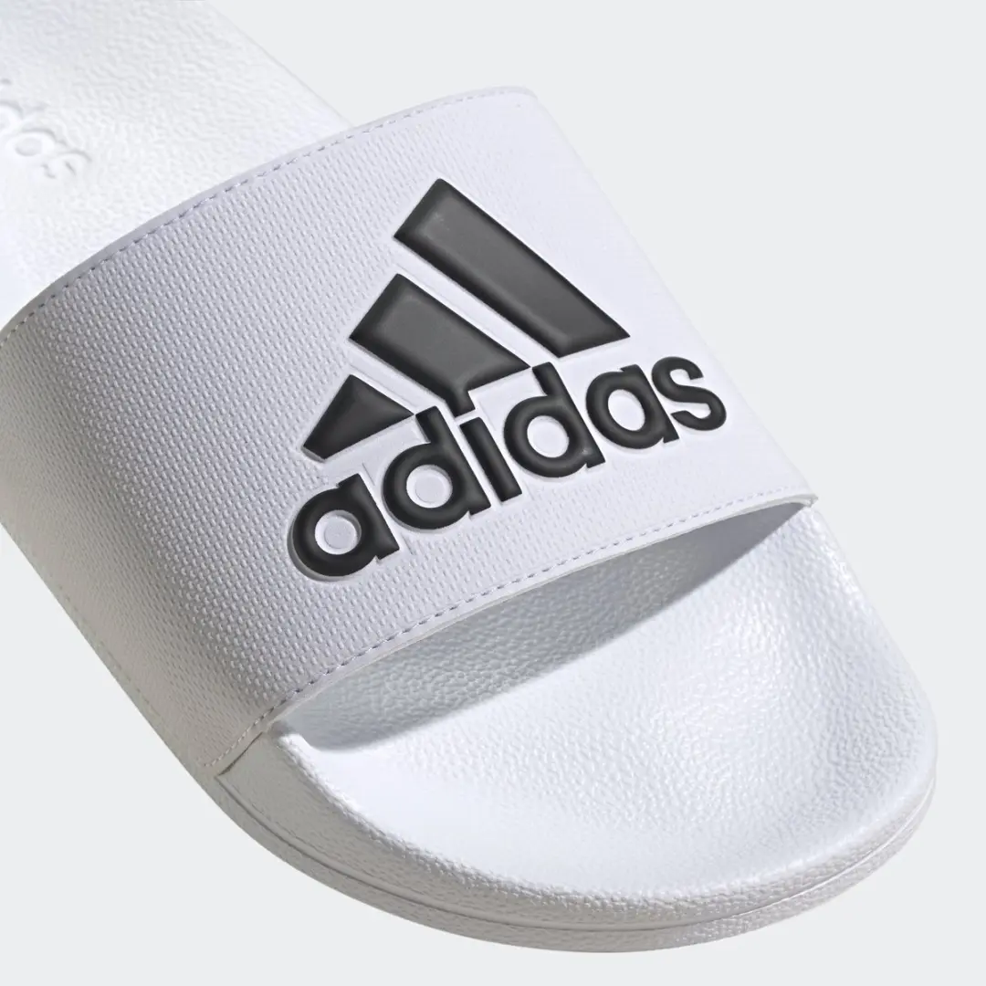 adidas Adilette Shower Badslippers - Unisex - Wit - 46 - afbeelding 5 van 6