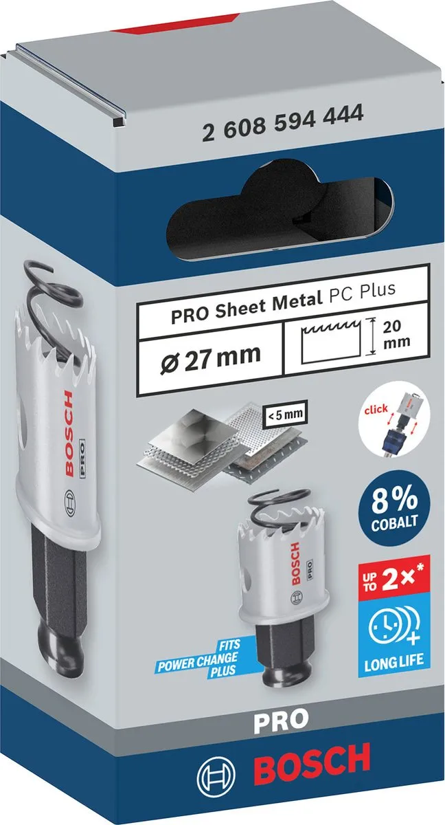 Bosch Professional PC Plus Gatenzaag 27mm - 2608594444