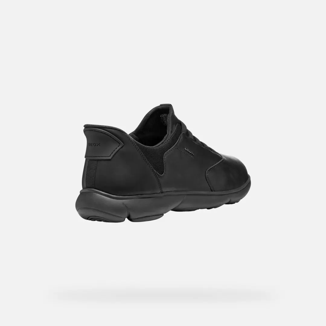 Geox Nebula 2.0 Plus Heren Sneakers - 44 - Zwart - afbeelding 4 van 6