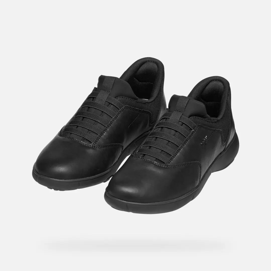 Geox Nebula 2.0 Plus Heren Sneakers - 44 - Zwart - afbeelding 2 van 6