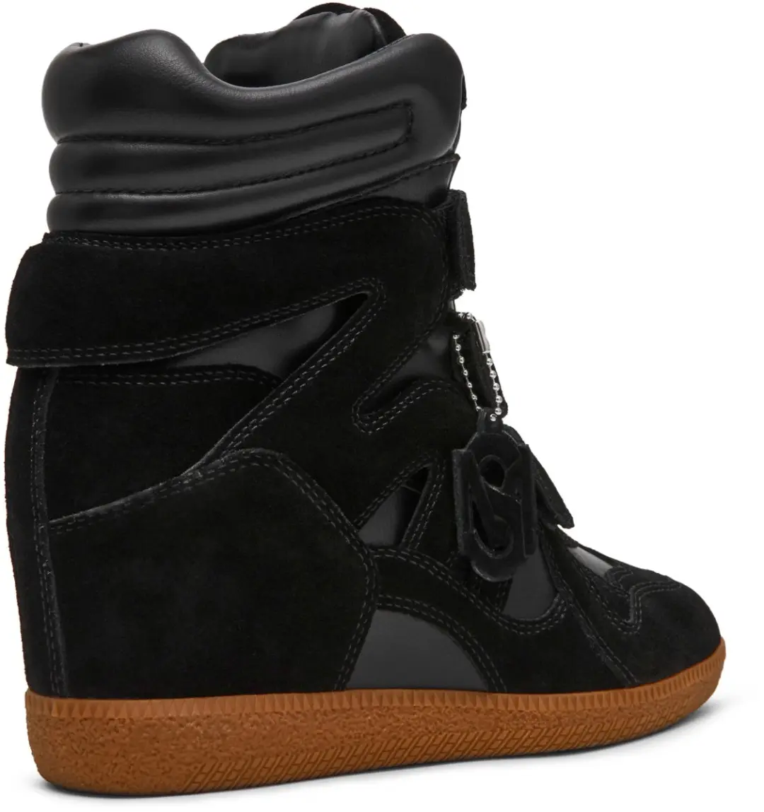 Steve Madden Mavis Hoge Sneakers - 40 - Zwart - afbeelding 2 van 6
