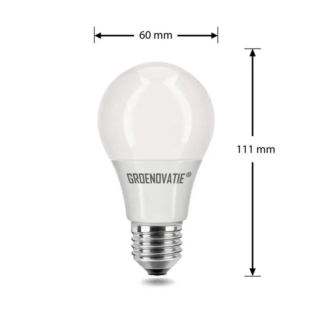 Groenovatie LED Lamp E27 5W Warm Wit - 111x60mm - afbeelding 3 van 4