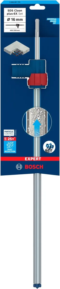 Bosch Professional EXPERT SDS Clean plus-8X Hamerboor Set