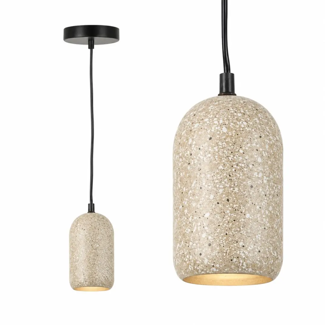 Egg hanglamp wit