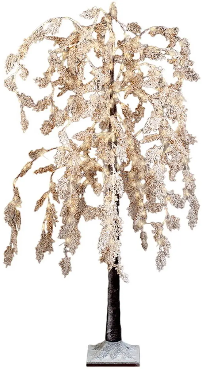 Kerstboom Lumineo Besneeuwd Wilg MicroLED