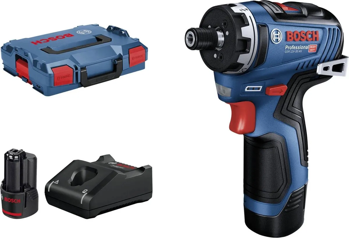Bosch Professional GSR 12V-35 HX Accu Schroefmachine - 2x 3.0Ah - 06019J9100