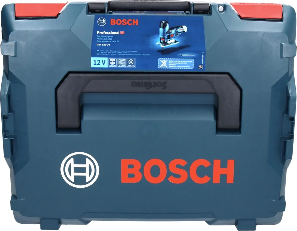 Bosch Professional GST 12V-70 Accu-schuurmachine - 2x 3.0Ah - L-Boxx