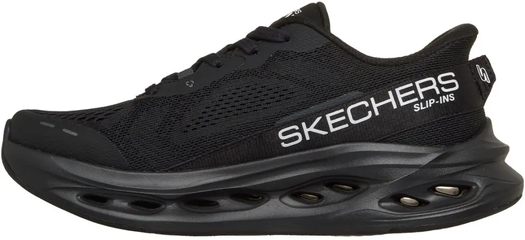 Skechers Max Cushioning Glide-Step Caledonia 129400-BBK Dames Sneakers - Zwart - afbeelding 5 van 5