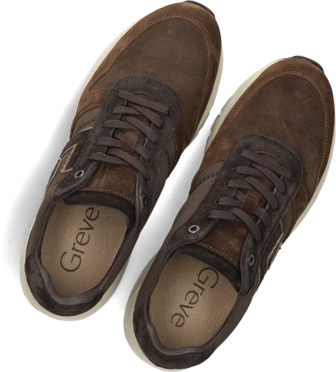 Greve Arnhem Sneakers - Heren - Bruin - Maat 41 - afbeelding 4 van 6