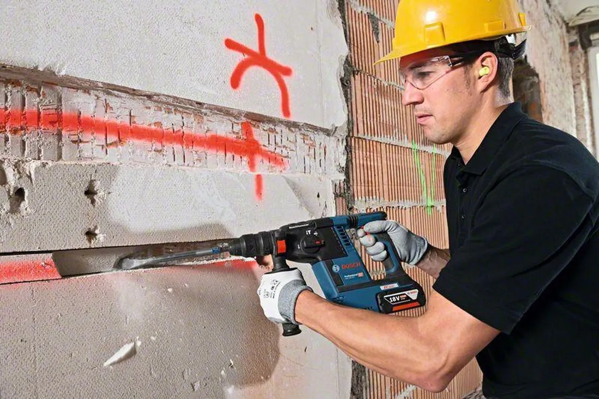 Bosch Professional GBH 18V-26 Accuboorhamer SDS-plus - Pistoolgreep
