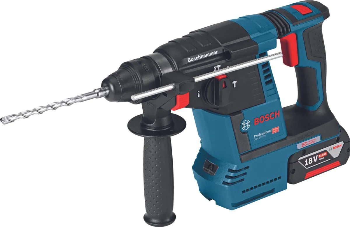 Bosch Professional GBH 18V-26 Accuboorhamer SDS-plus - Pistoolgreep